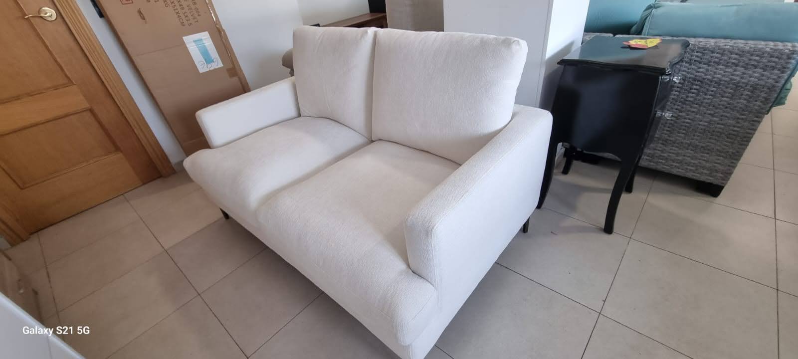 Sofá blanco